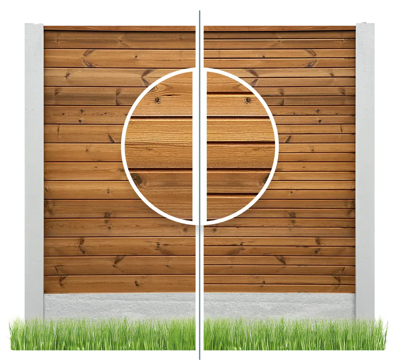 2 Styles of Easy-Fit Fencing